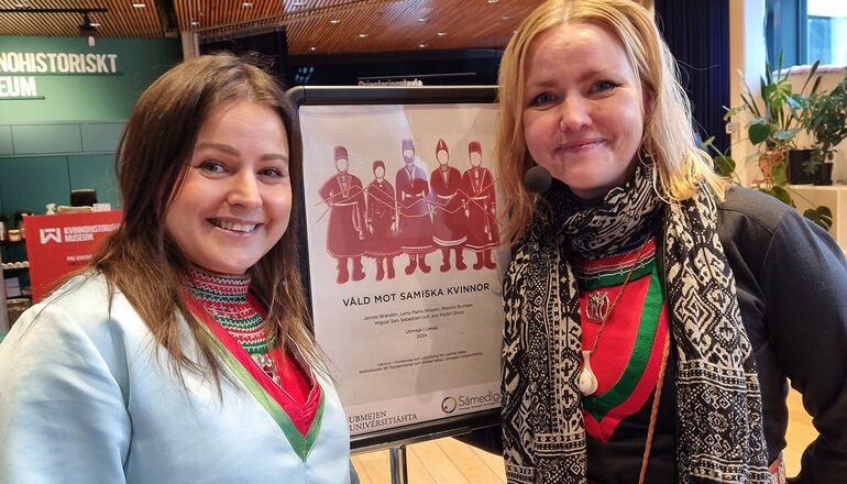 Johanna Tjäder och Marie Persson Njajta