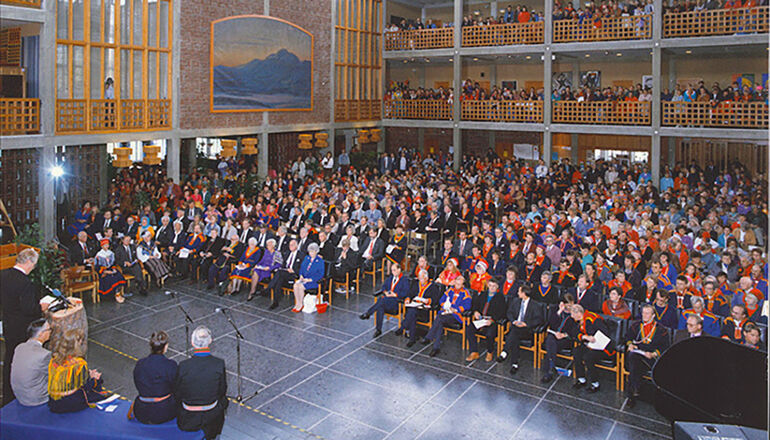 Invigning av Sametinget 1993