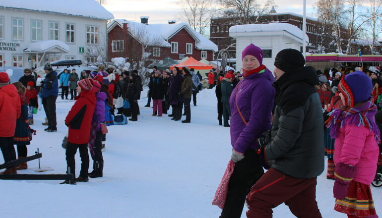 folksamling i Jokkmokk