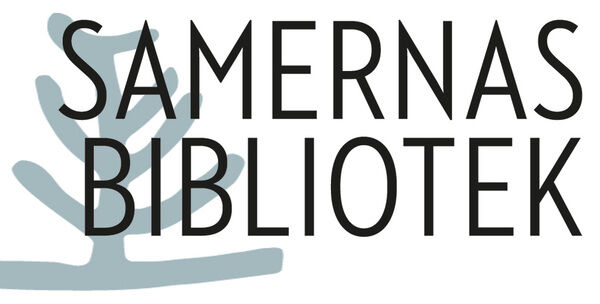 logotyp för samernas bibliotek